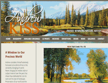 Tablet Screenshot of kissfineart.com